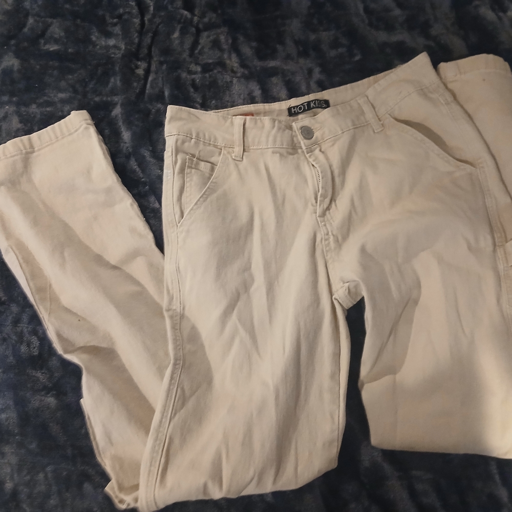 Hot Kiss Beige Jeans